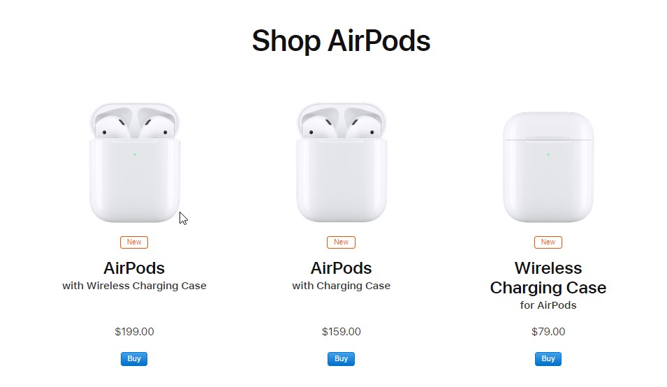 Apple Sale Wireless Charging Case For Airpods 2
