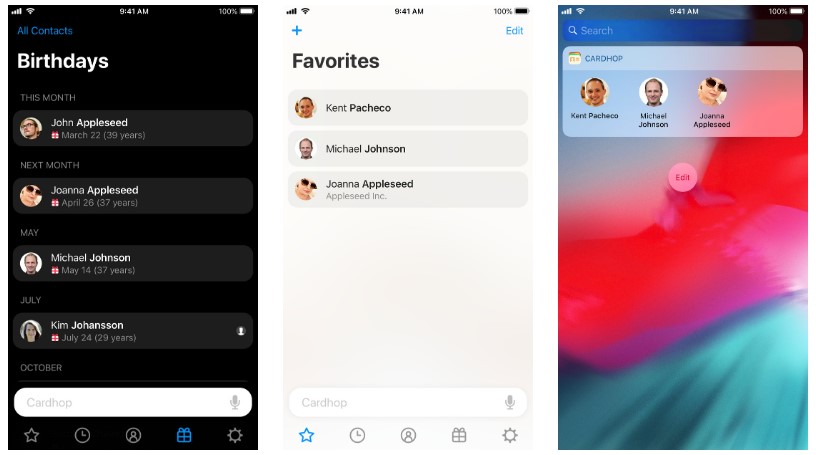 Cardhop New App Ios Contact Management 2