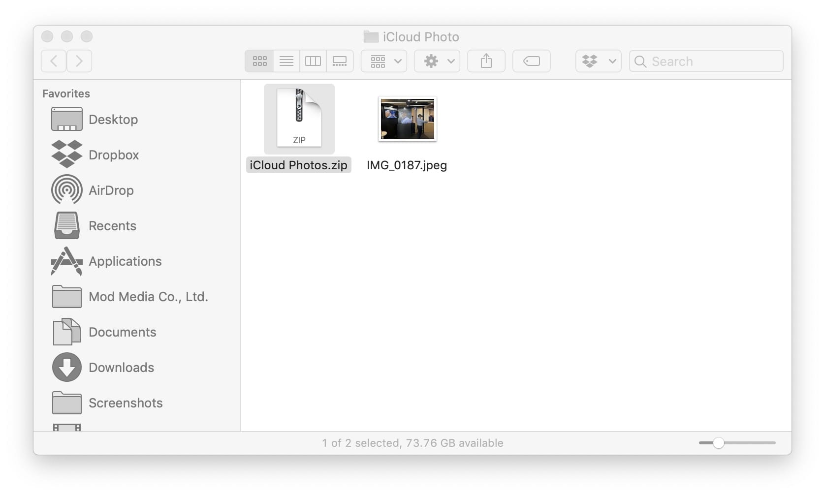 Downloading Multiple Photo Video From Icloud 02