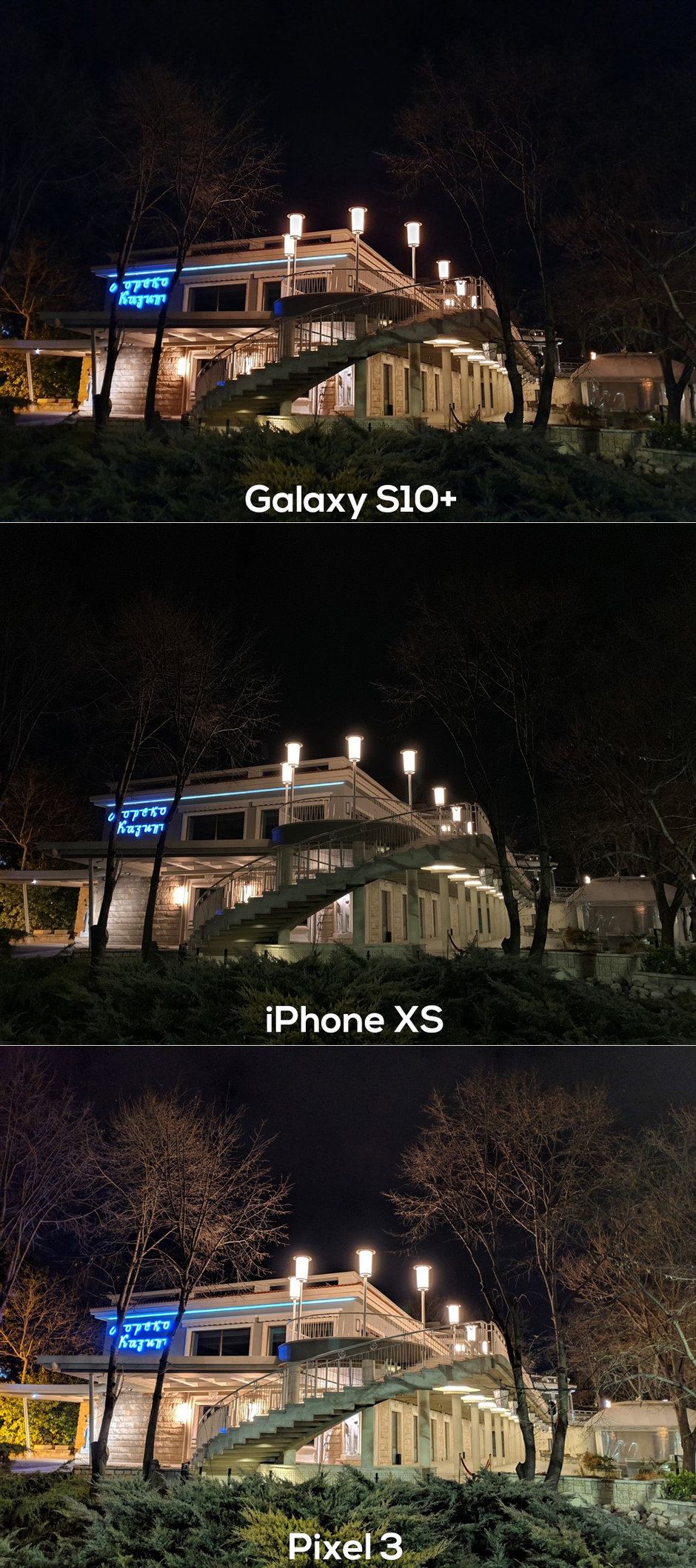 Galaxy S10 Plus Pixel 3 Iphone Xs Max Night Mode Photo Compare Img 7