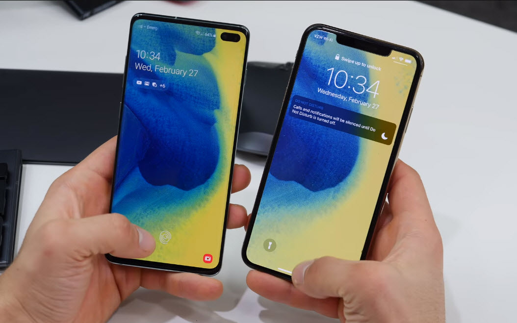 iphone xr vs galaxy s10 lite