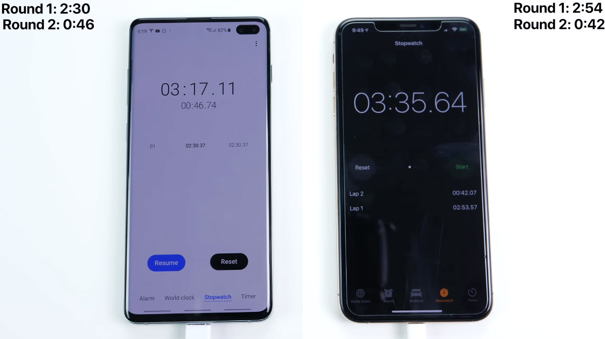 iphone xr vs galaxy s10 lite