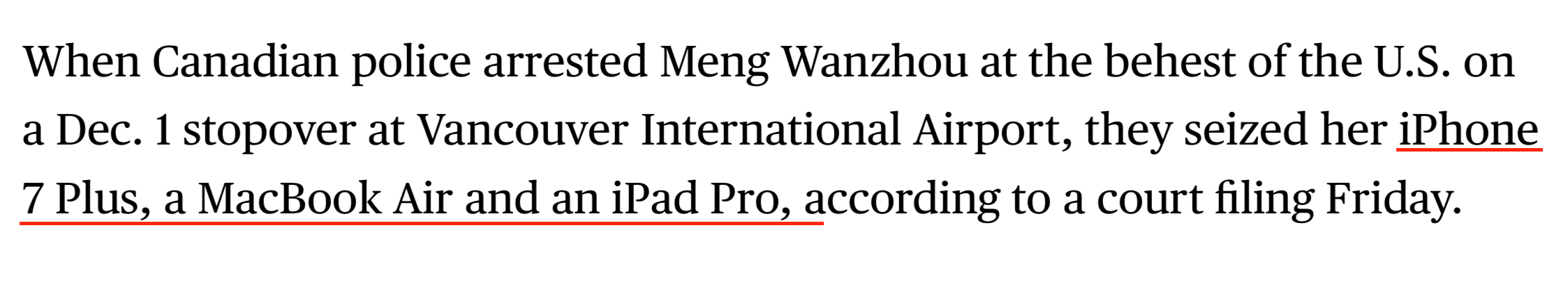 Hauwei Cfo Penchant Apple Product Img 2