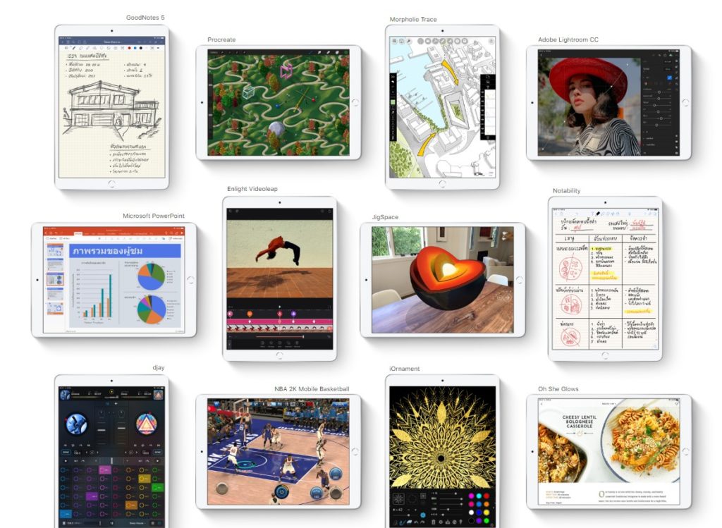 เปรียบเทียบ iPad Air 10.5 นิ้ว และ iPad mini Gen 5 รุ่น ...