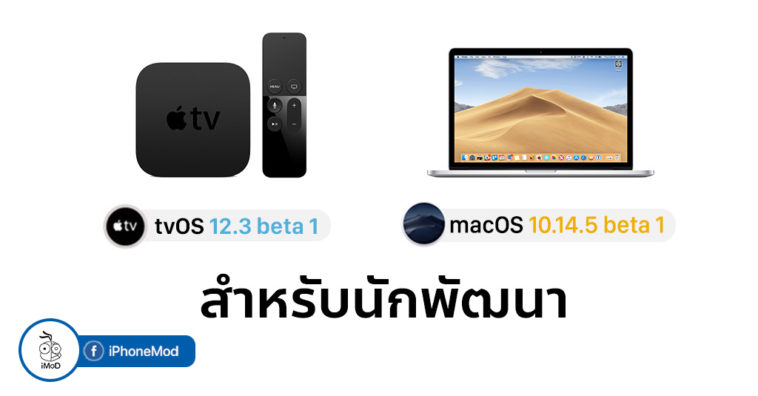 Macos 10 14 5 Beta 1 And Tvos 12 3 Beta 1 Seed