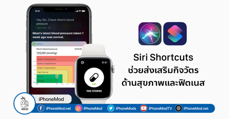 Siri Shortcuts Boost Your Health And Fitness