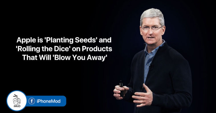 Tim Cook Apple Investors Meeting Products That Will Blow You Away