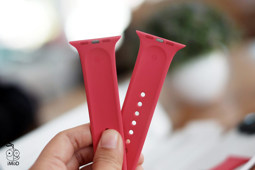 Apple Watch Sport Band Hibiscus Color Preview 7