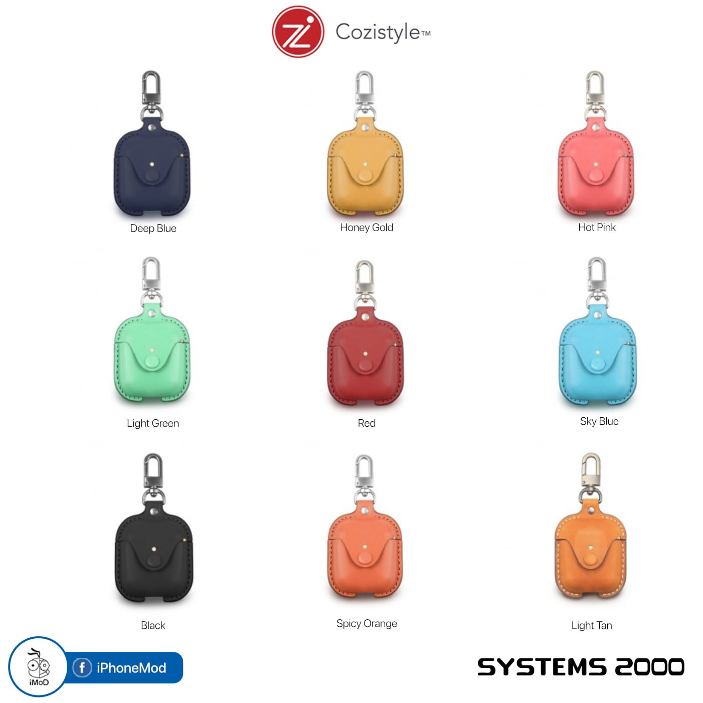 Cozi Leather Airpods Case