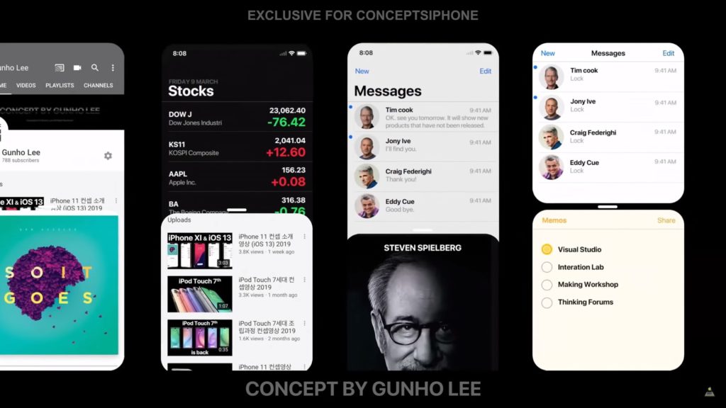 Iphone 11 11 R Ios 13 Concept By Gunho Lee 2