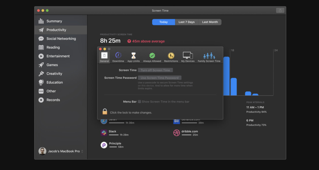 Macos 10 15 Screen Time Concept 3