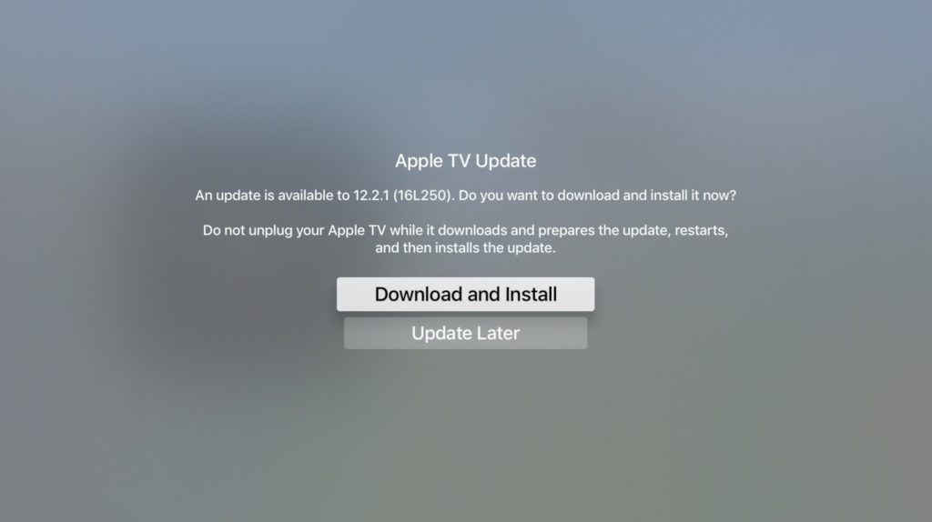  Apple、tvOS 12.1.1 の 4 番目のベータ版を開発者にシード [更新: パブリックベータ版が利用可能]
