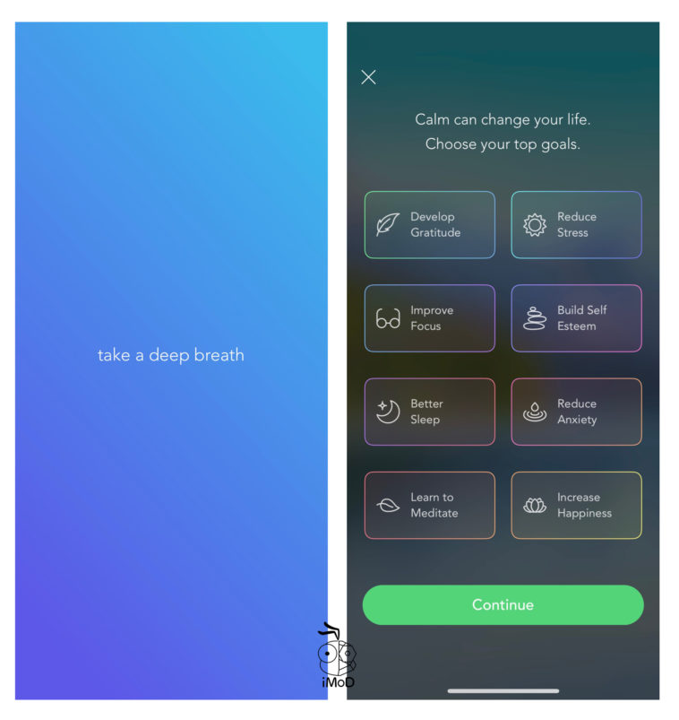 สร้างความผ่อนคลายและมีสมาธิด้วยแอป "Calm Meditation and Sleep"