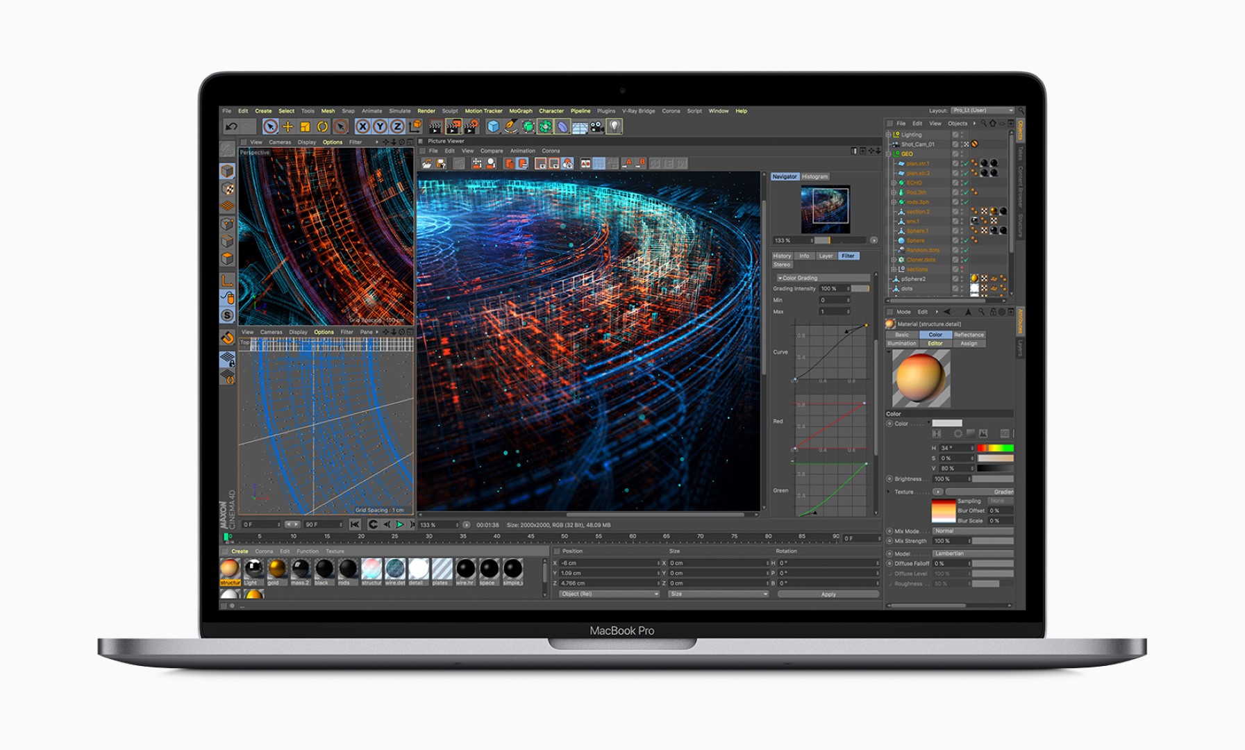 Apple Macbookpro 8 Core 3d Graphics 05212019