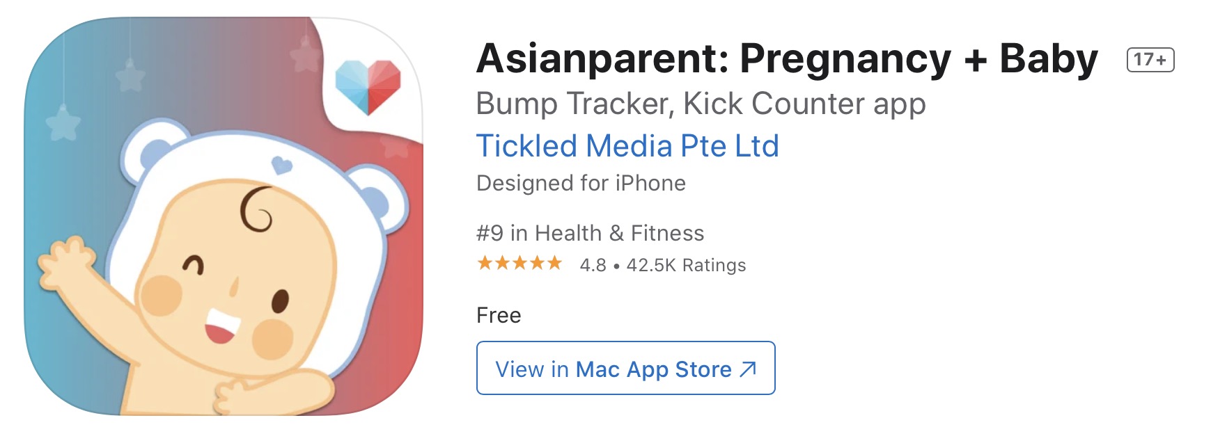 แอป Asianparent: Pregnancy + Baby สำหรับคุณแม่มือใหม่