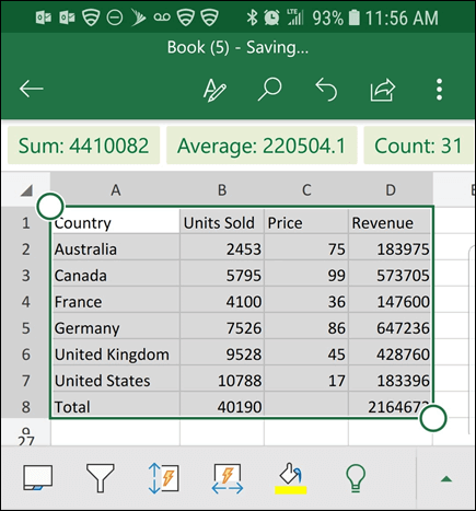 Excel Mobile Insert Data From Picture 4