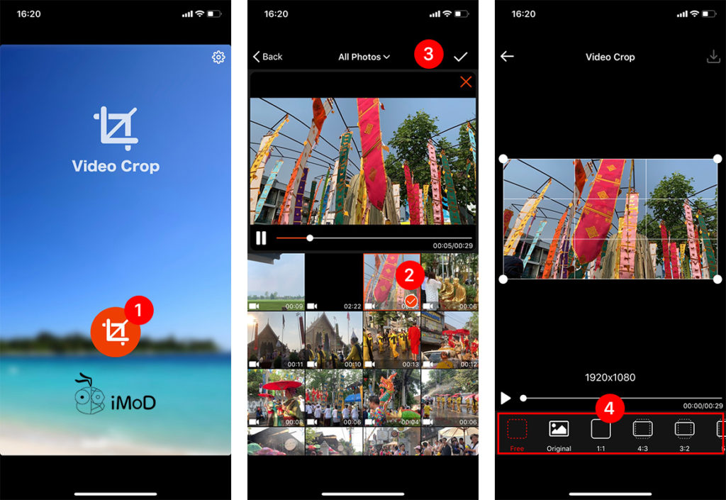 How To Crop Video By Video Crop App Iphone Ipad 1