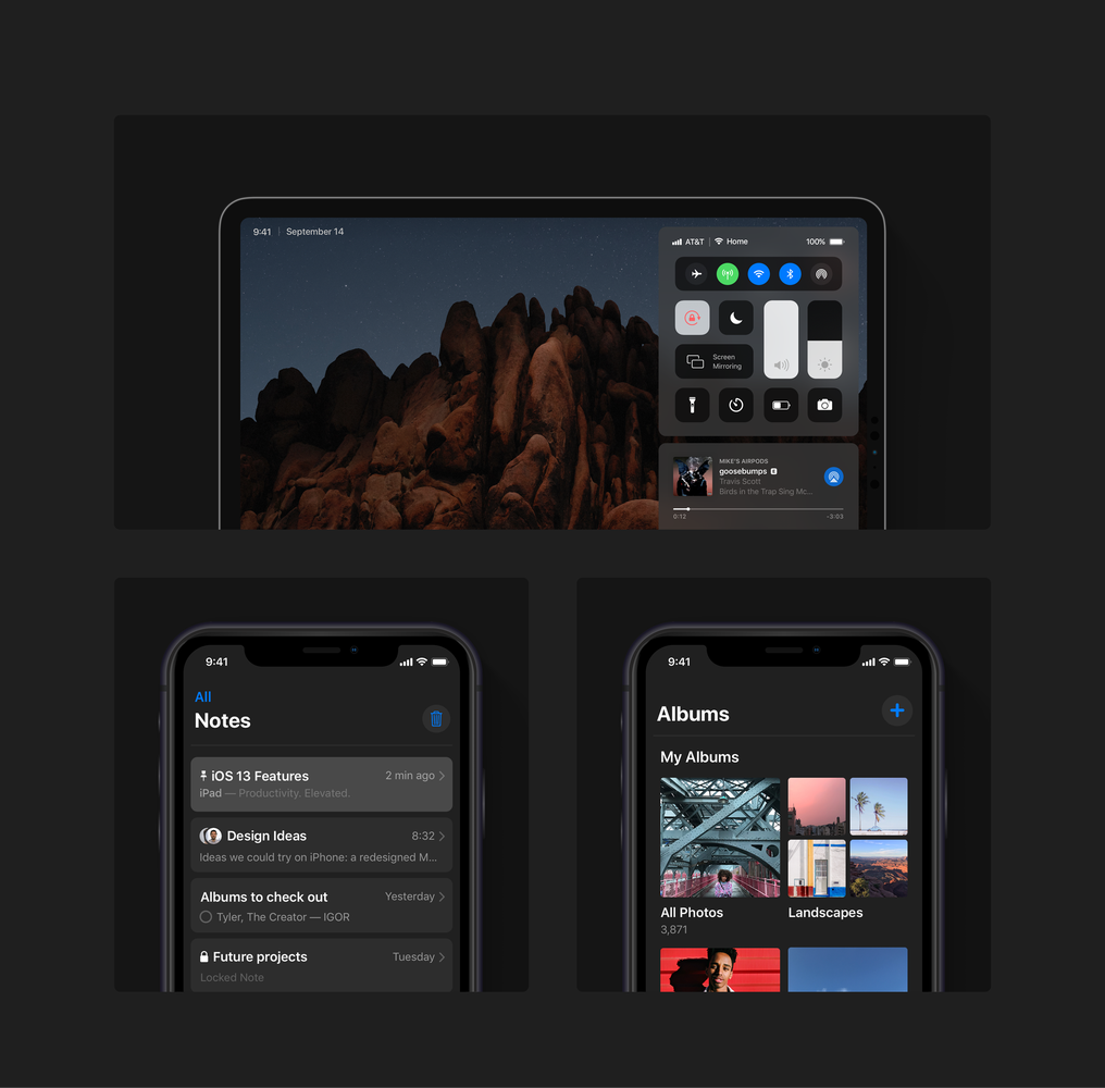 Ios 13 Concept By Alvaro Pabesio Iphone Ipad 10