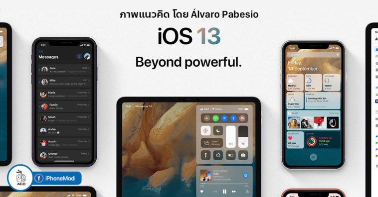 Ios 13 Concept By Alvaro Pabesio Iphone Ipad Cover