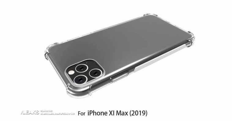 Iphone Xi Max Case Render With Rumors Design