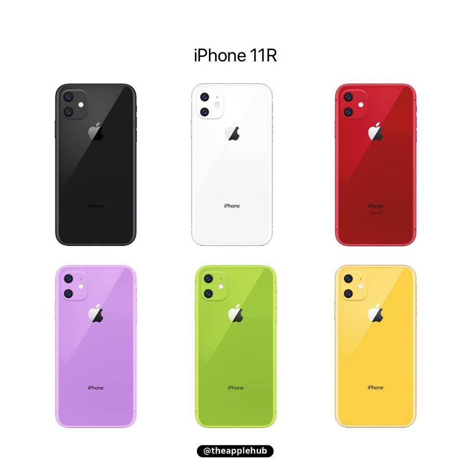 Iphone Xr 2019 New Colors Renders Image Img 1