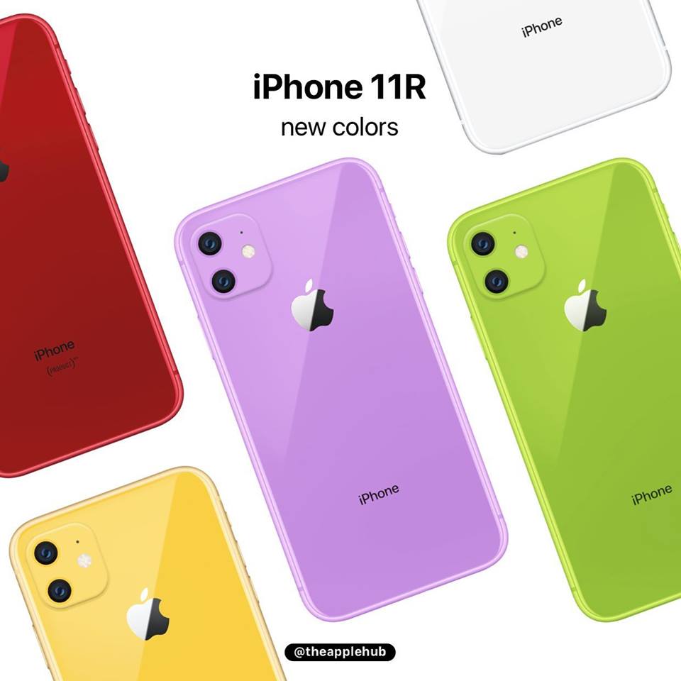Iphone Xr 2019 New Colors Renders Image Img 3