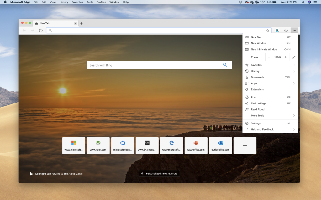 Microsoft Edge Macos Canary Preview Img 1