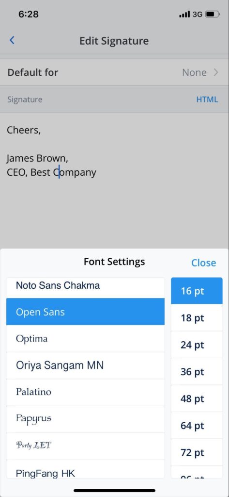 Spark For Ios And Macos Update Font Style Tool 1