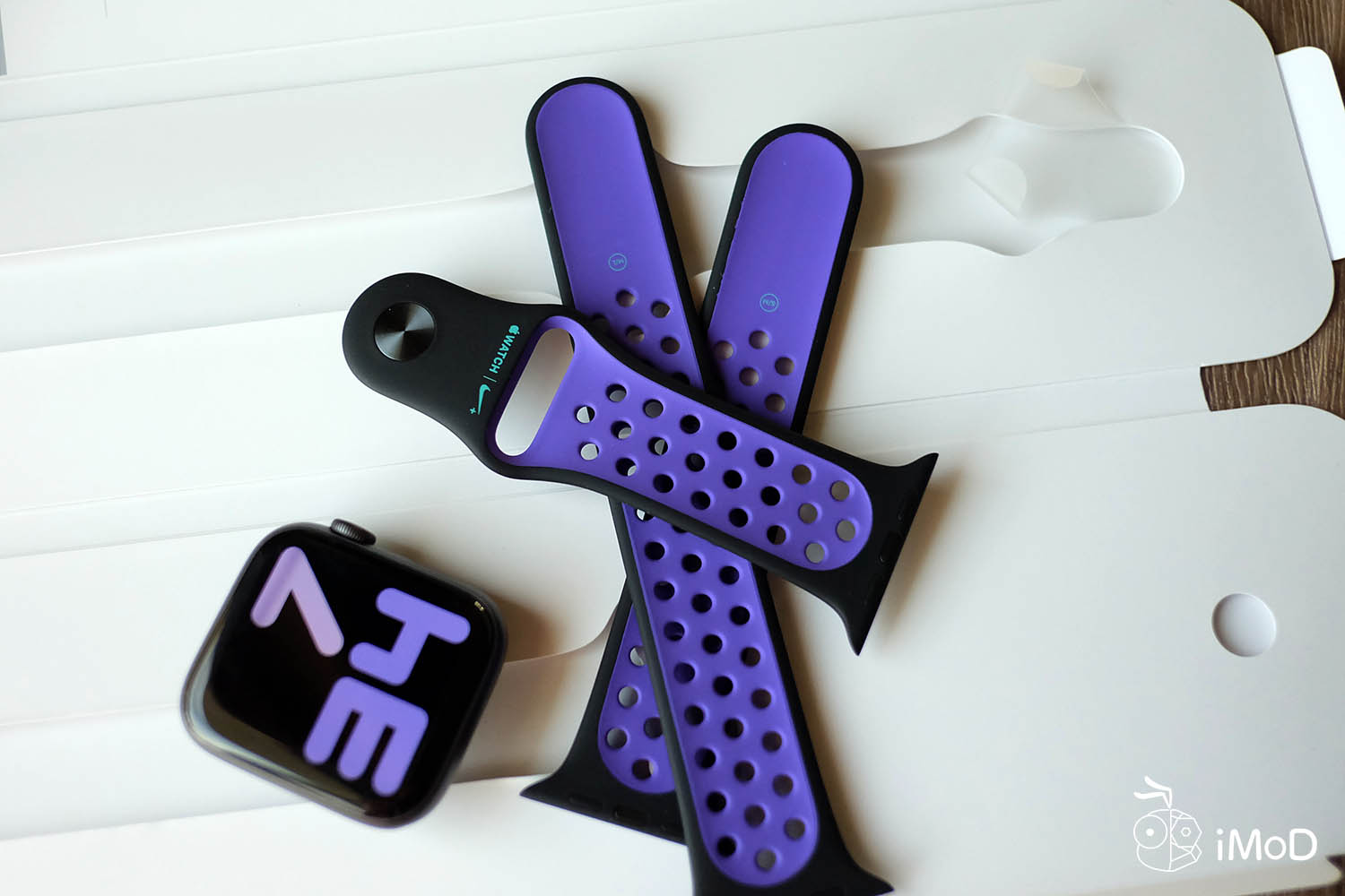 nike hyper grape apple watch band