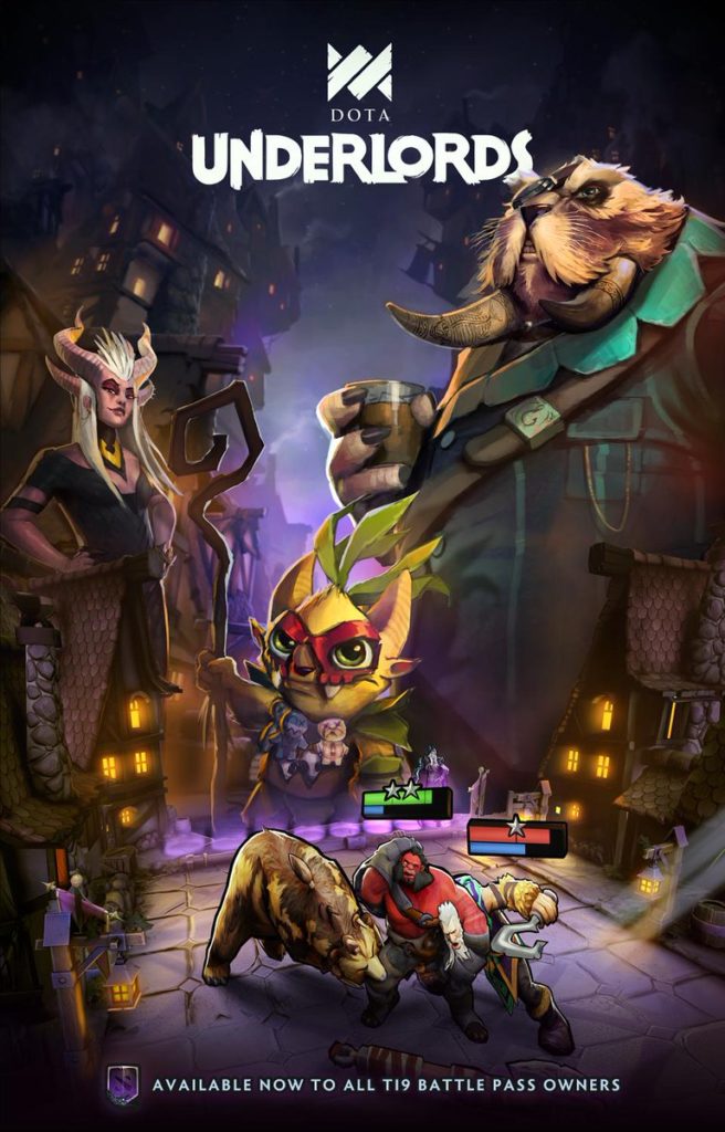 Dota Underlords Game From Valve Open Beta 1