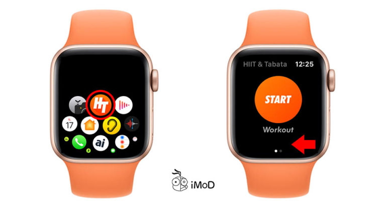 ออกกำลังกายแบบ HIIT หนักสลับเบา ไปพร้อมกับแอป HIIT & Tabata บน Apple W…