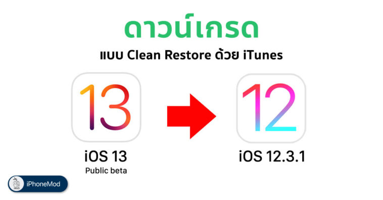 How To Downgrade Ios 13 Public Beta To Ios 12 3 1