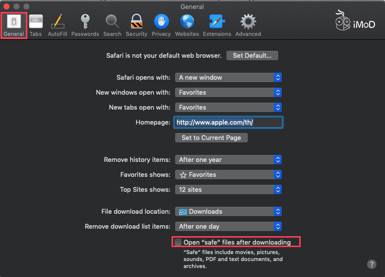 How To Enable Preview After Dowload File Safari Mac 3
