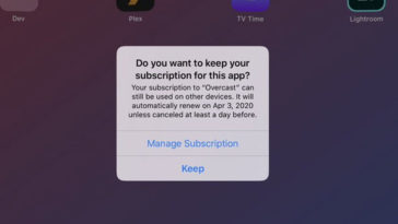 Ios 13 Alerts Users When Deleting App With Active Subscription