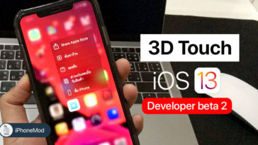 Ios 13 Beta 2 Bring 3d Touch Back