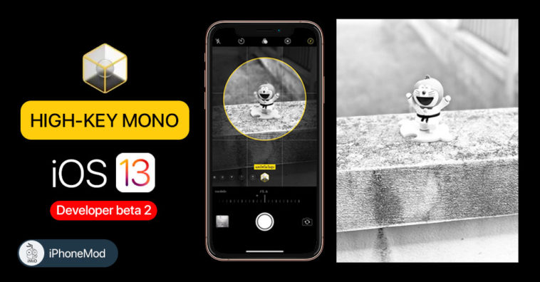 Ios 13 Beta 2 Portrait Lighting Control And High Key Mono