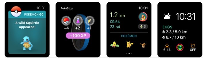 Pokemon Go Drop Support Apple Watch 1