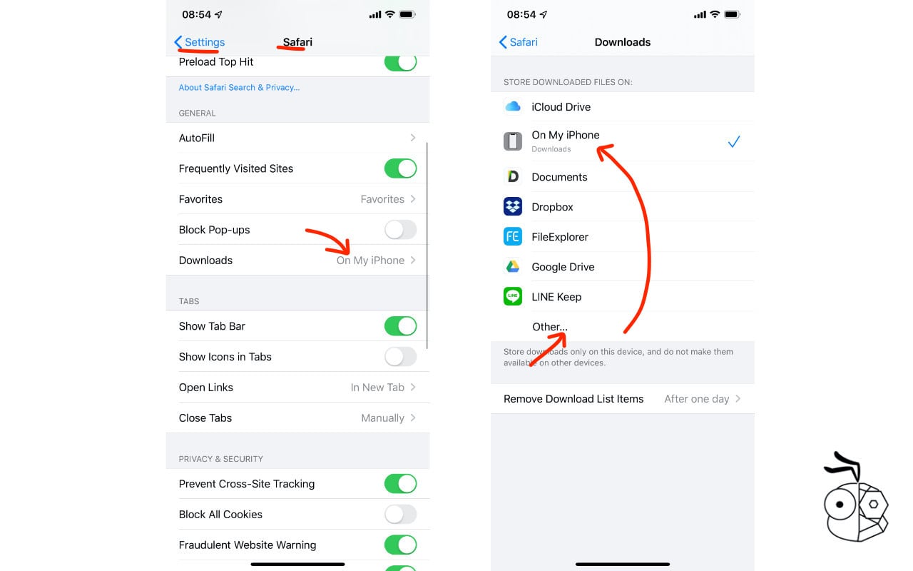 Safari Download Manager Ios13 Iphone Set Download Location