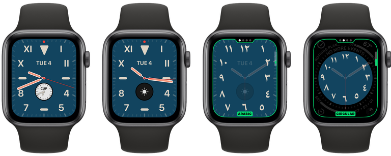 Watchos 6 New Apple Watch Face 1