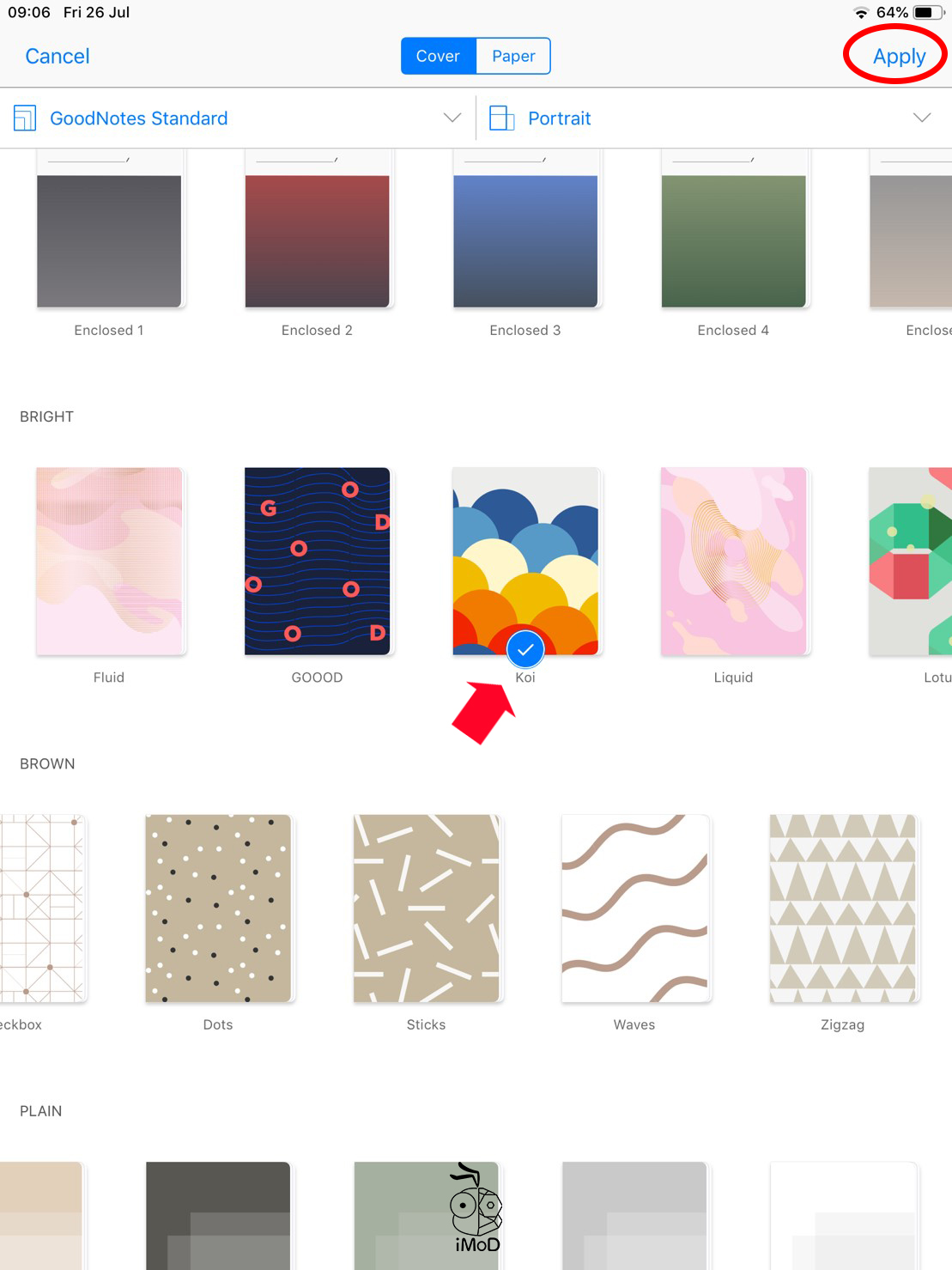 How To Change Cover Goodnotes 04