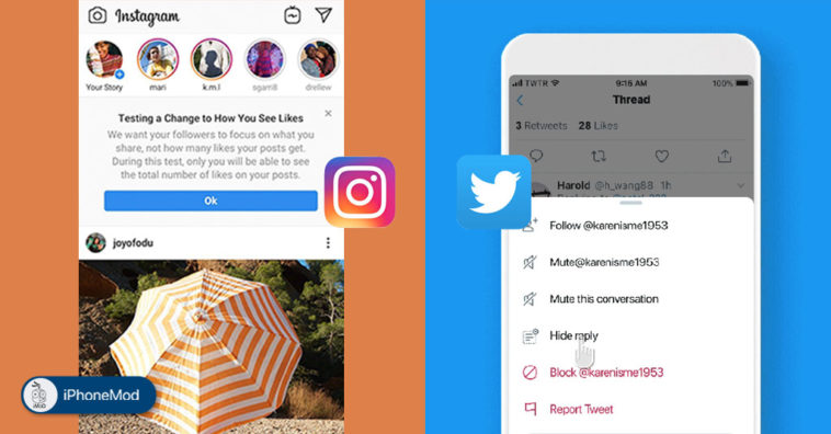 Ig Test Hid Like And Twitter Test Hide Reply