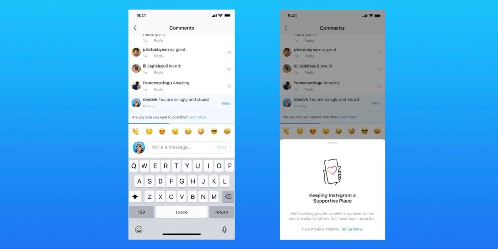 Instagram Test Bullying Comment New Feature 2