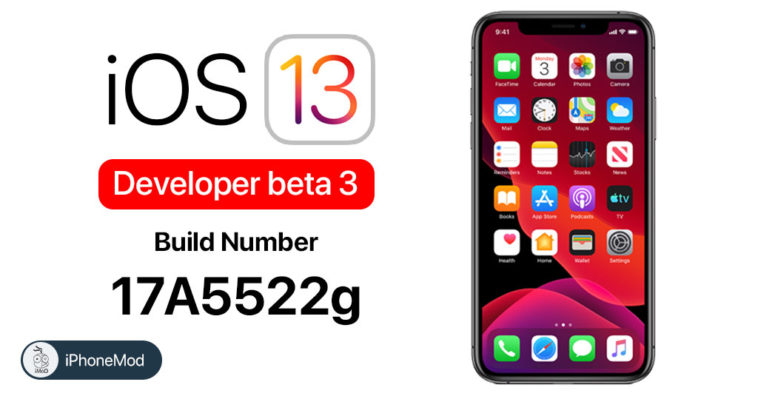 Ios 13 Developer Beta 3 New Build Number
