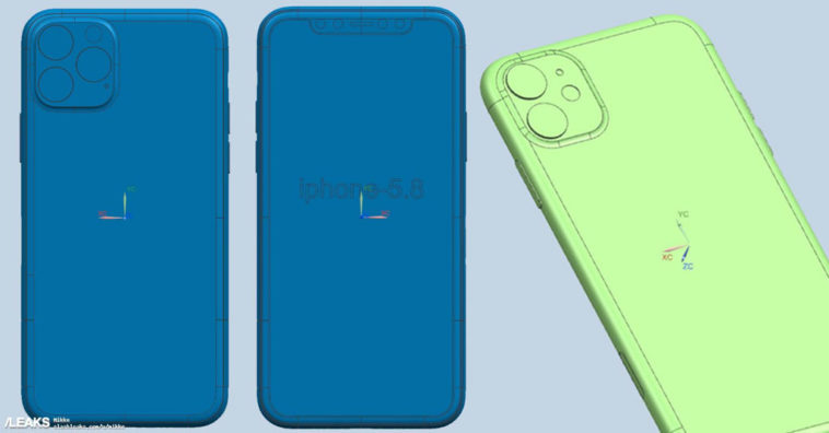 Iphone 2019 Cad Renders Image Leaks