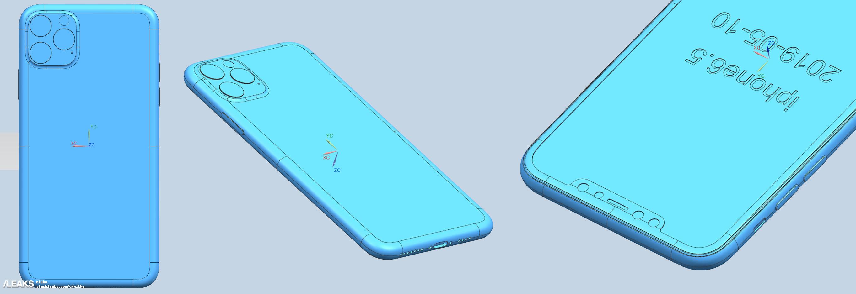 Iphone 2019 Cad Renders Image Leaks Img 2