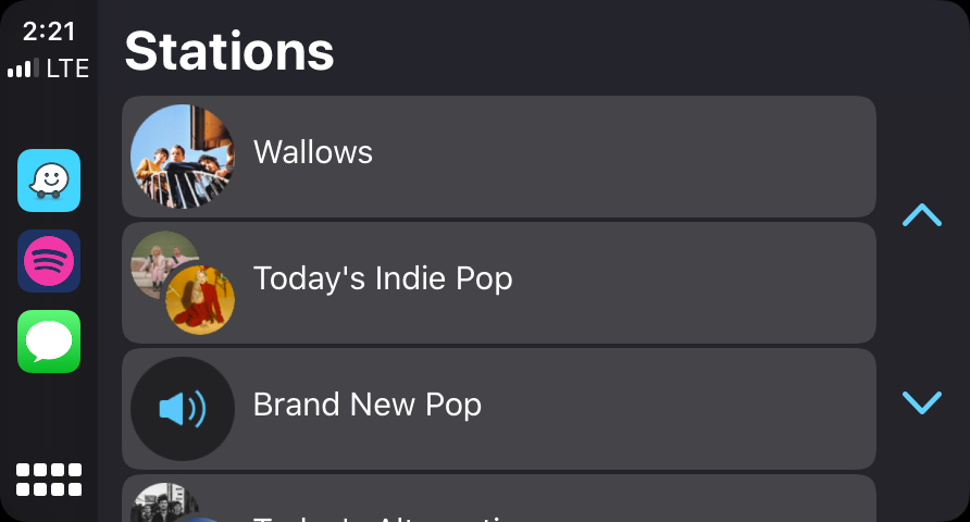 Spotify Stations Support Apple Carplay 2