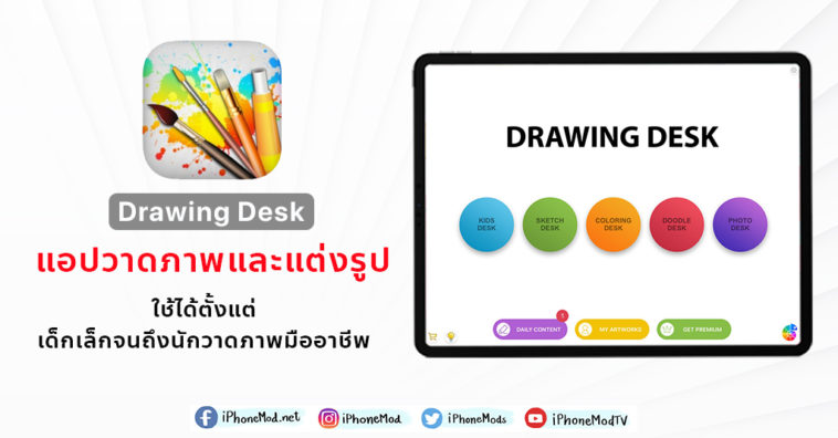 Cover Review Drawing Desk