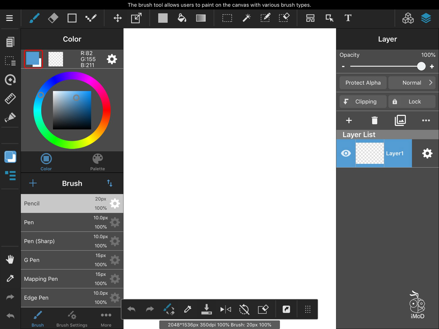 เริ่มต้นวาดการ์ตูนมังงะง่ายๆ ด้วย MediBang Paint บน iPad