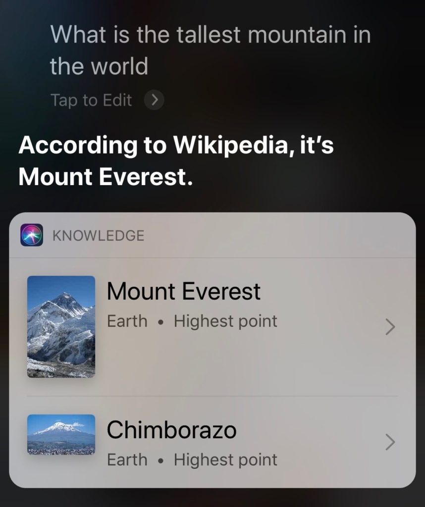 Apple Testing Siri Web Answer Smarter 2