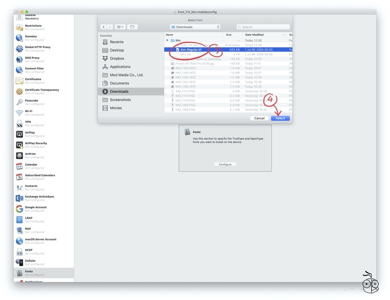 Create Font Profile On Mac 03